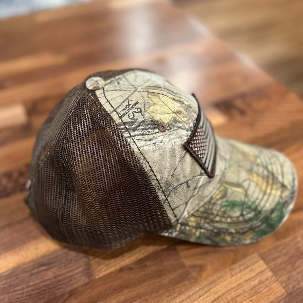 Realtree camouflage American Flag🇺🇸 SnapBack in GUC